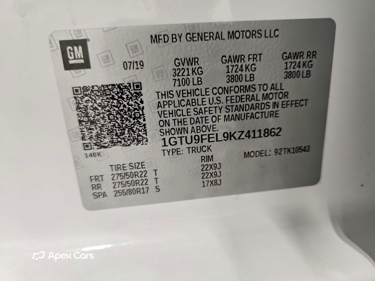 GMC Sierra 2019
