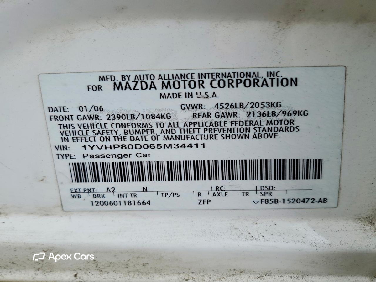 Mazda 6 2006