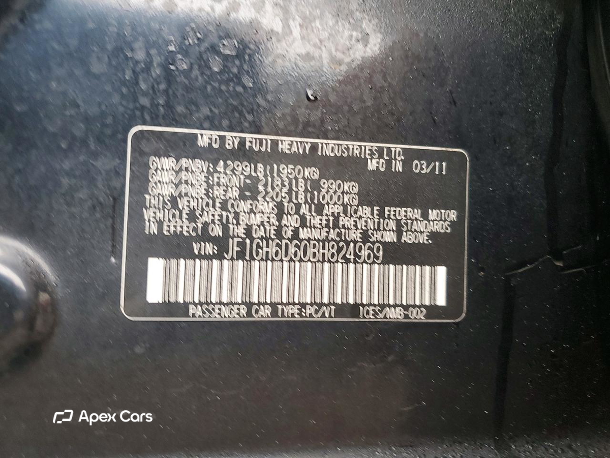 Subaru Impreza 2011