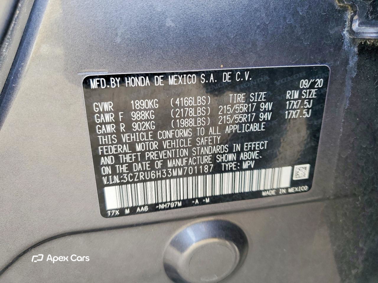 Honda HR-V 2021