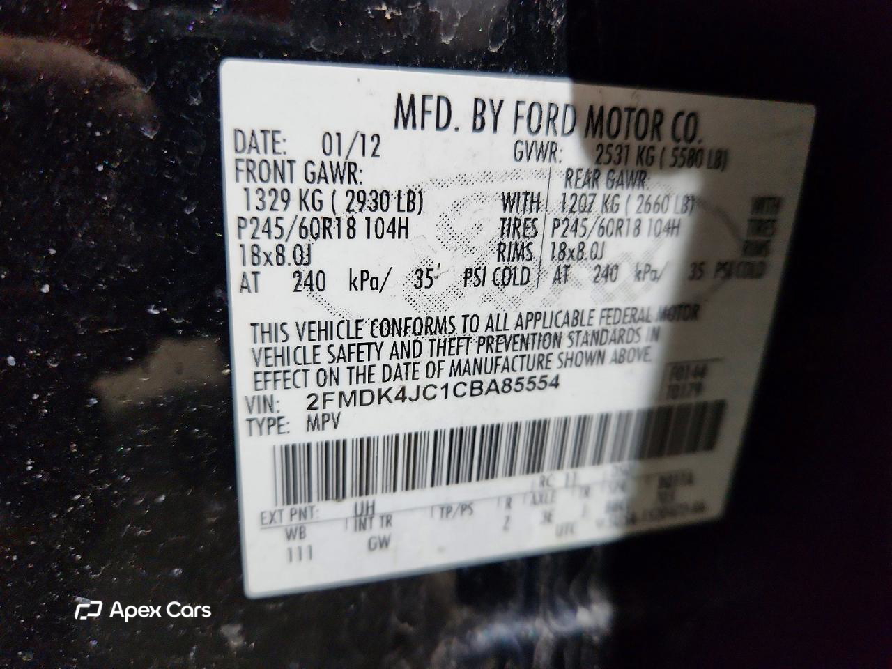 Ford Edge 2012