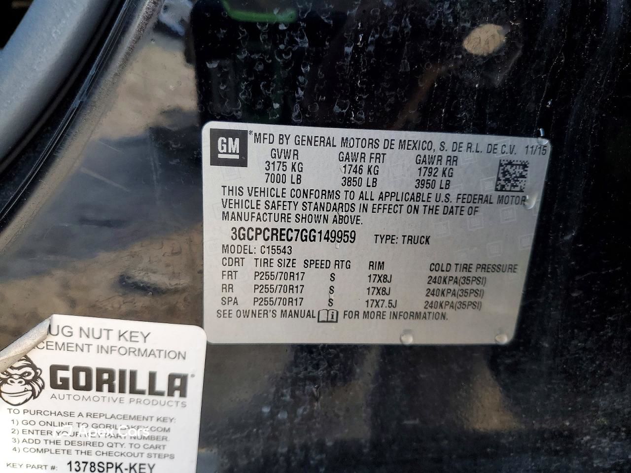 Chevrolet Silverado 2016
