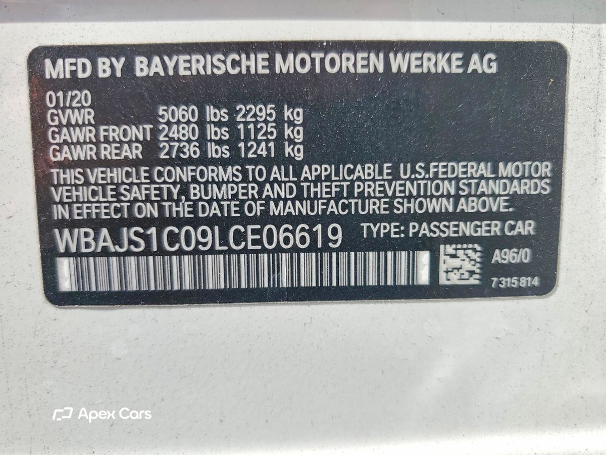 BMW Series 5 2020