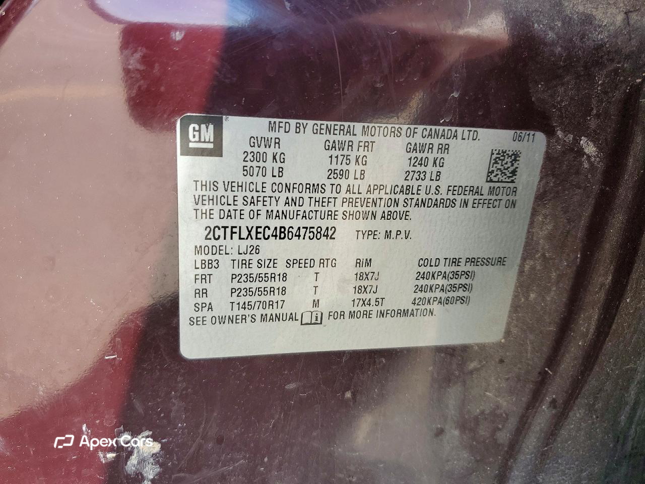 GMC Terrain 2011