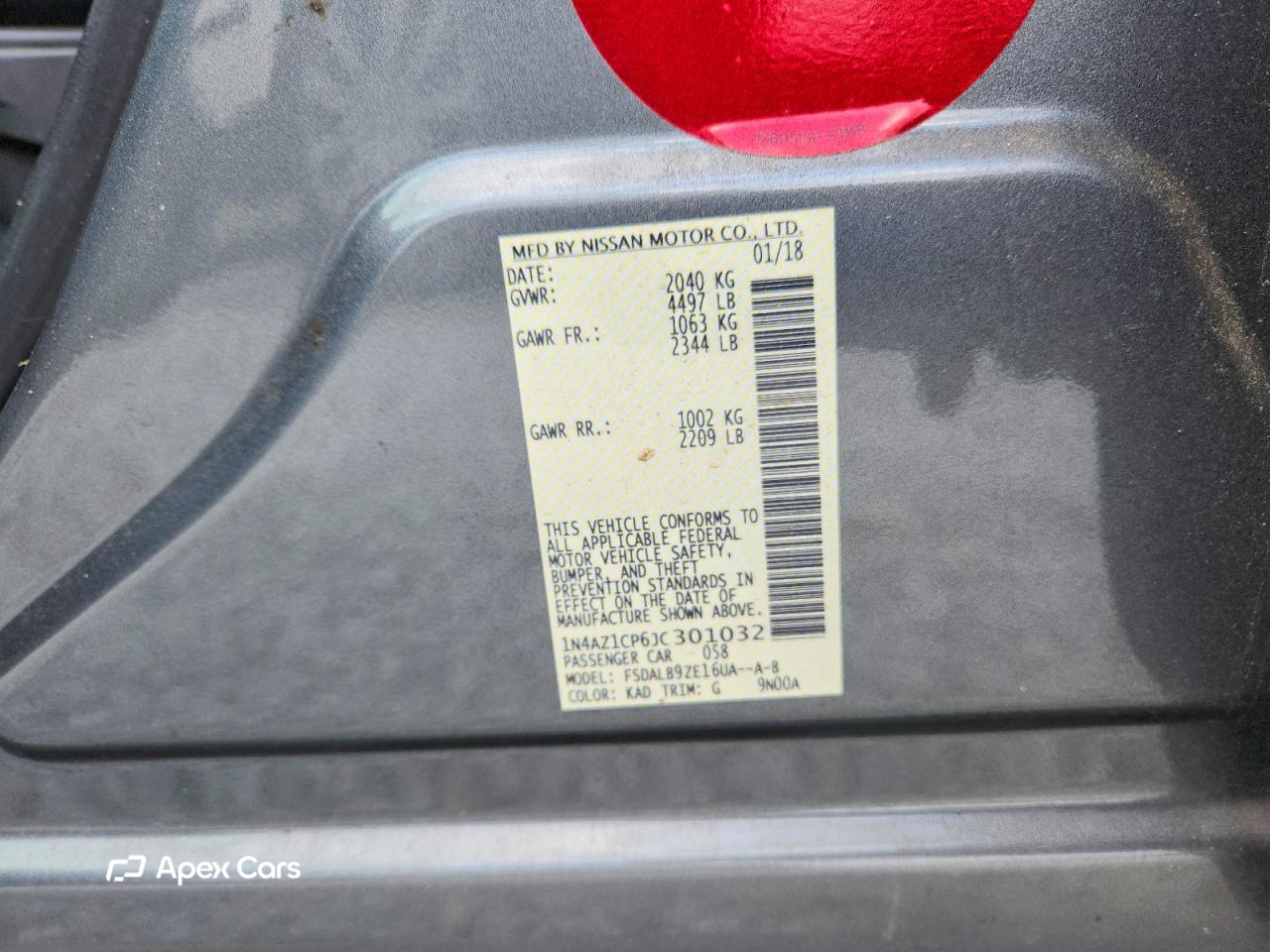 Nissan Leaf 2018