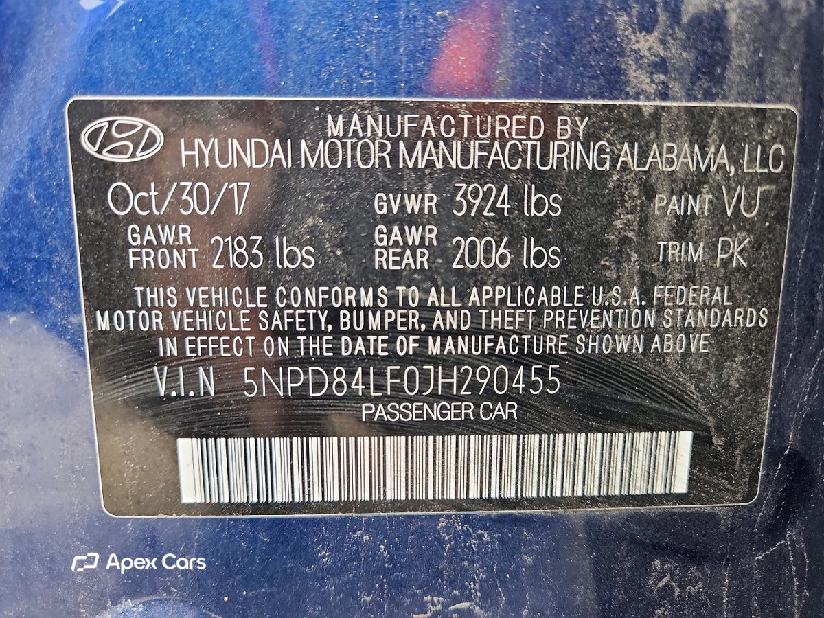 Hyundai Elantra 2018