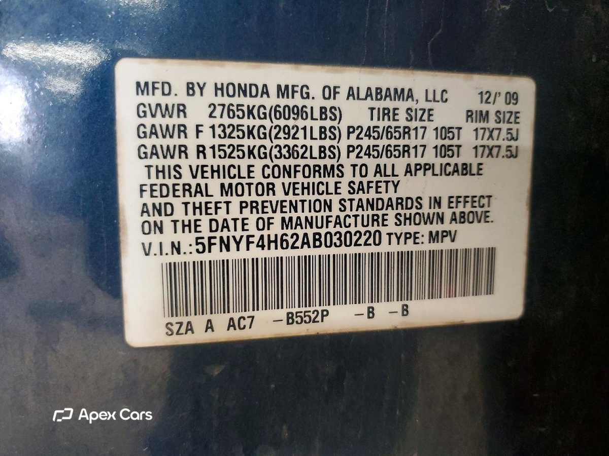Honda Pilot 2010