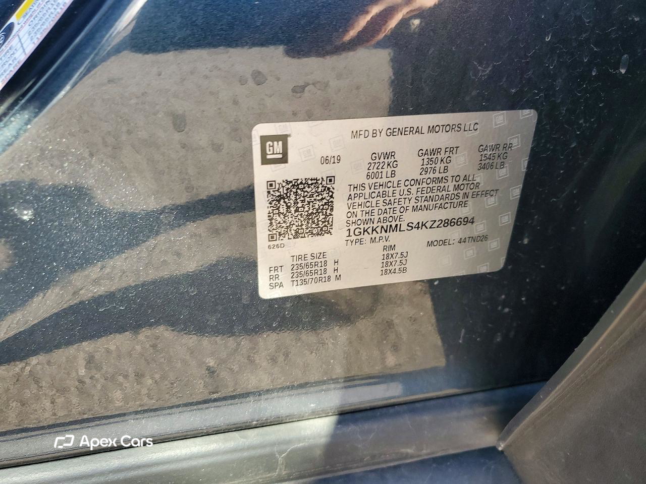 GMC Acadia 2019