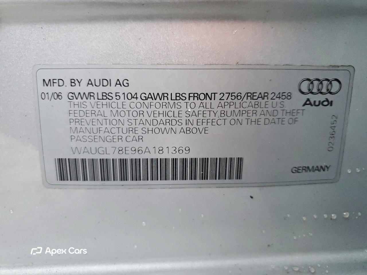 Audi RS4 2006
