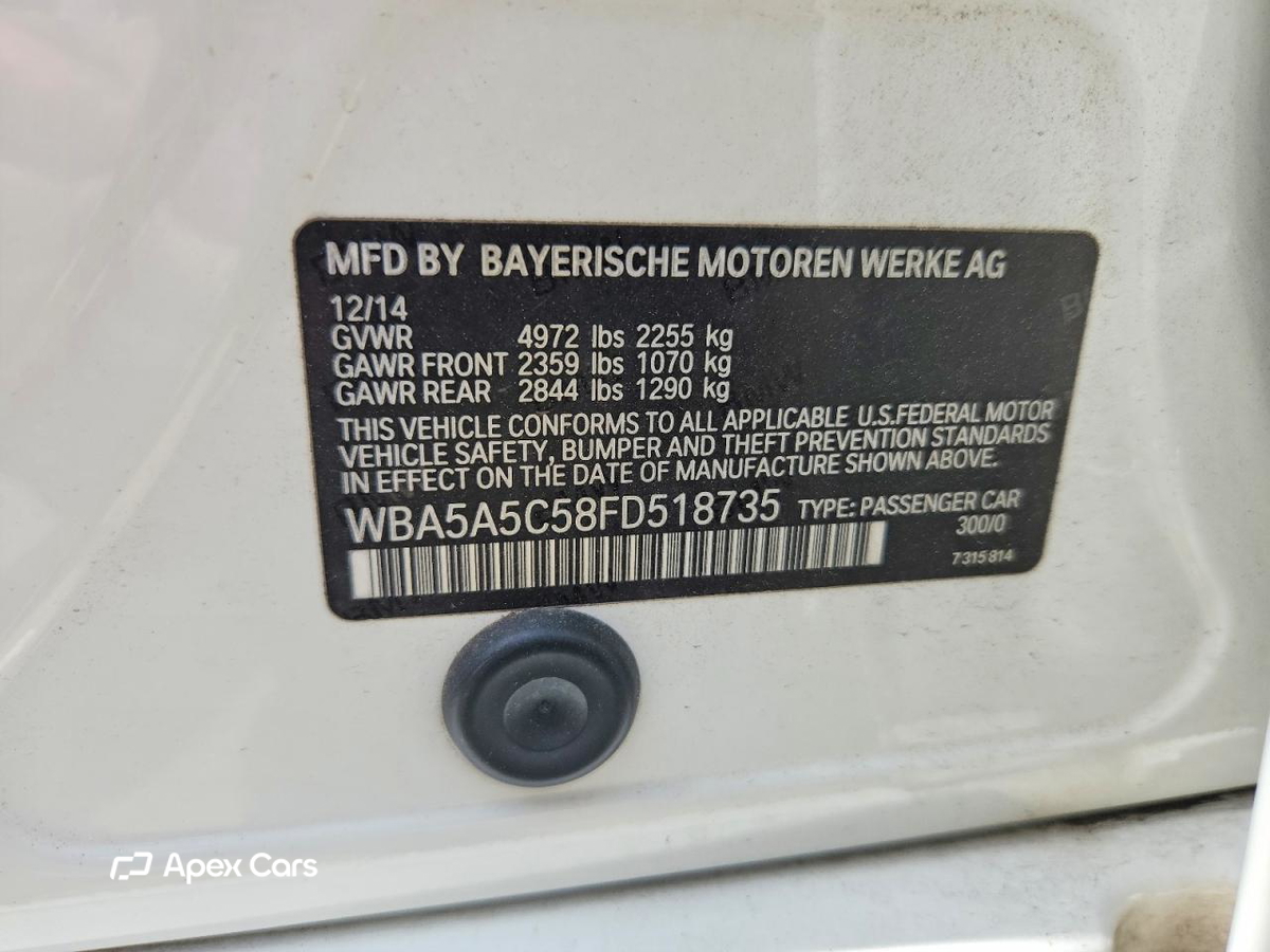 BMW Series 5 2015