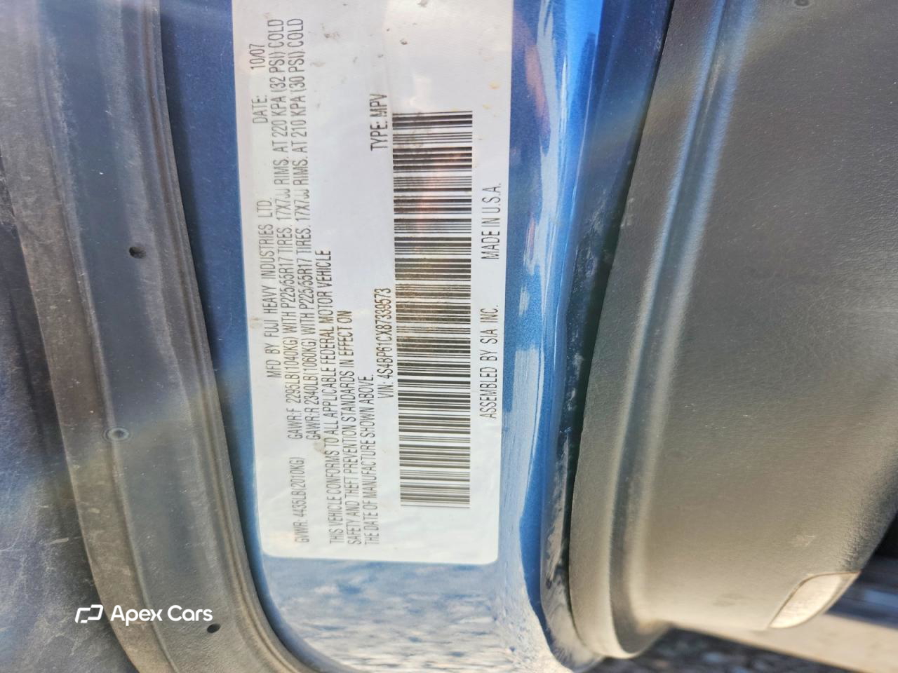 Subaru Outback 2008