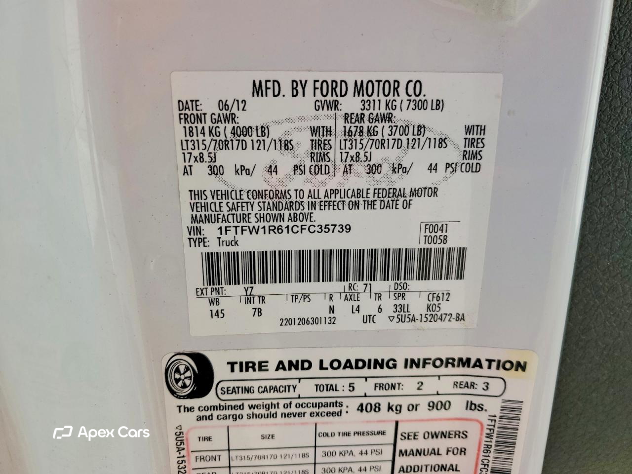 Ford F-150 2012