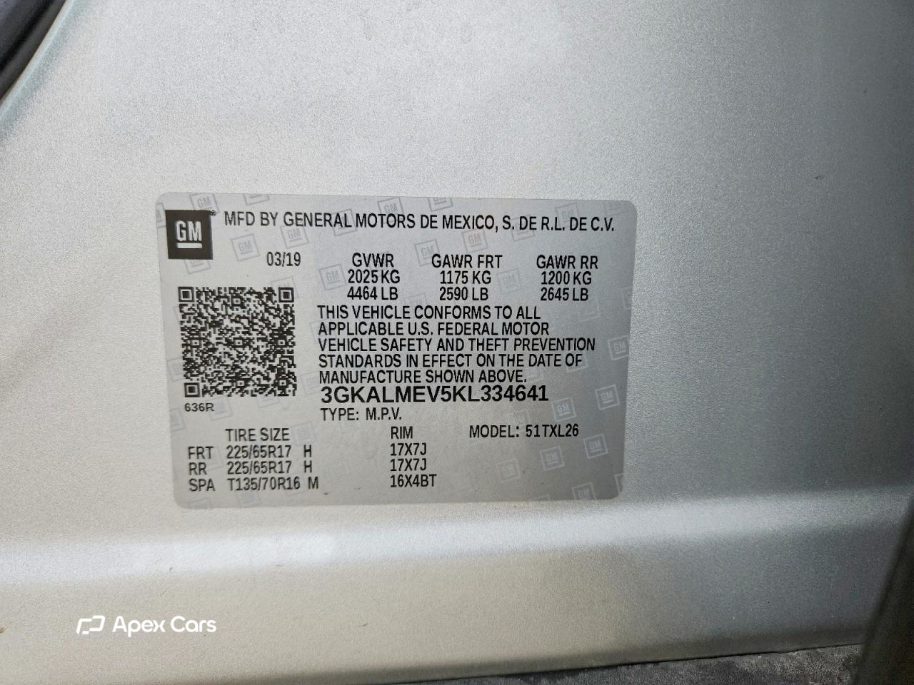 GMC Terrain 2019
