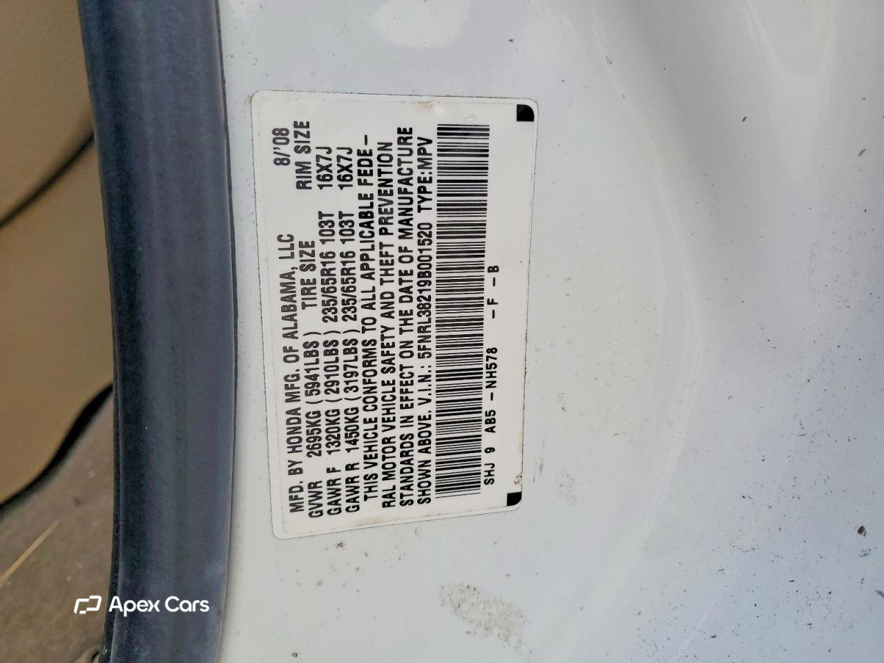 Honda Odyssey 2009