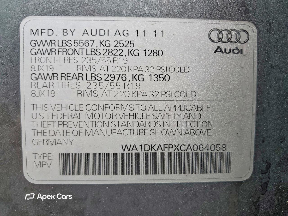 Audi Q5 2012