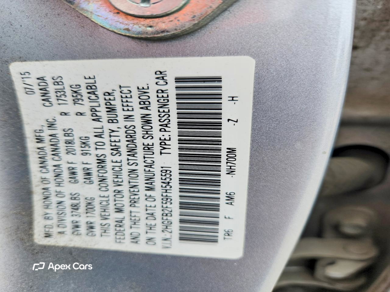 Honda Civic 2015