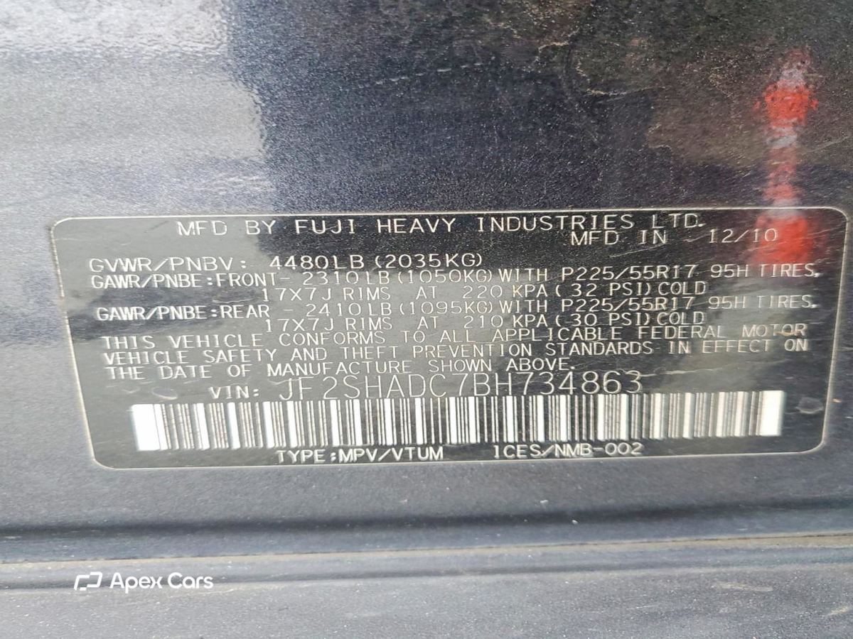 Subaru Forester 2011