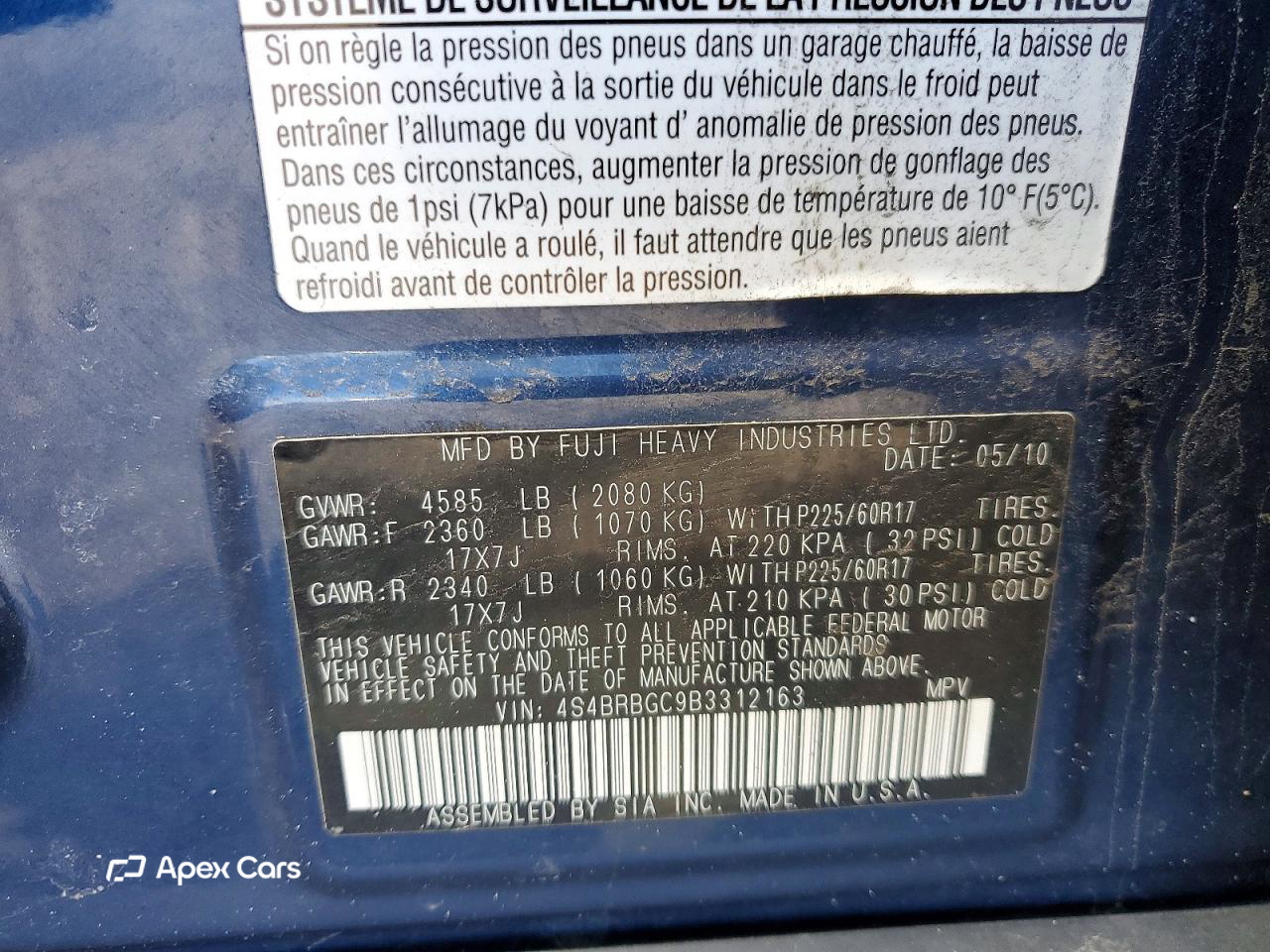 Subaru Outback 2011