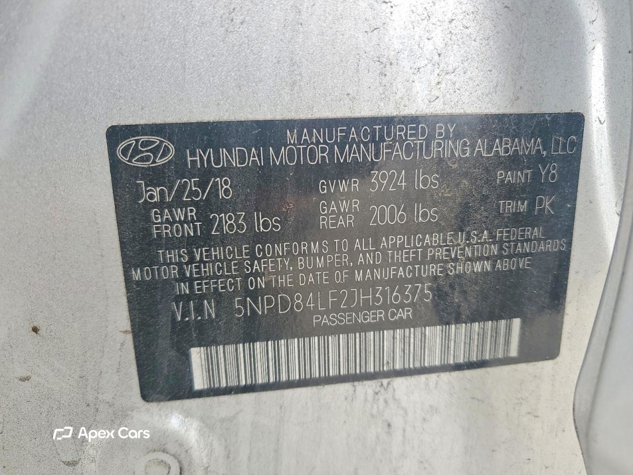 Hyundai Elantra 2018