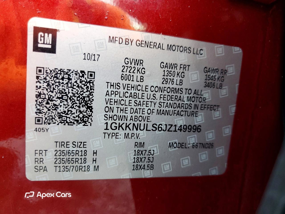 GMC Acadia 2018