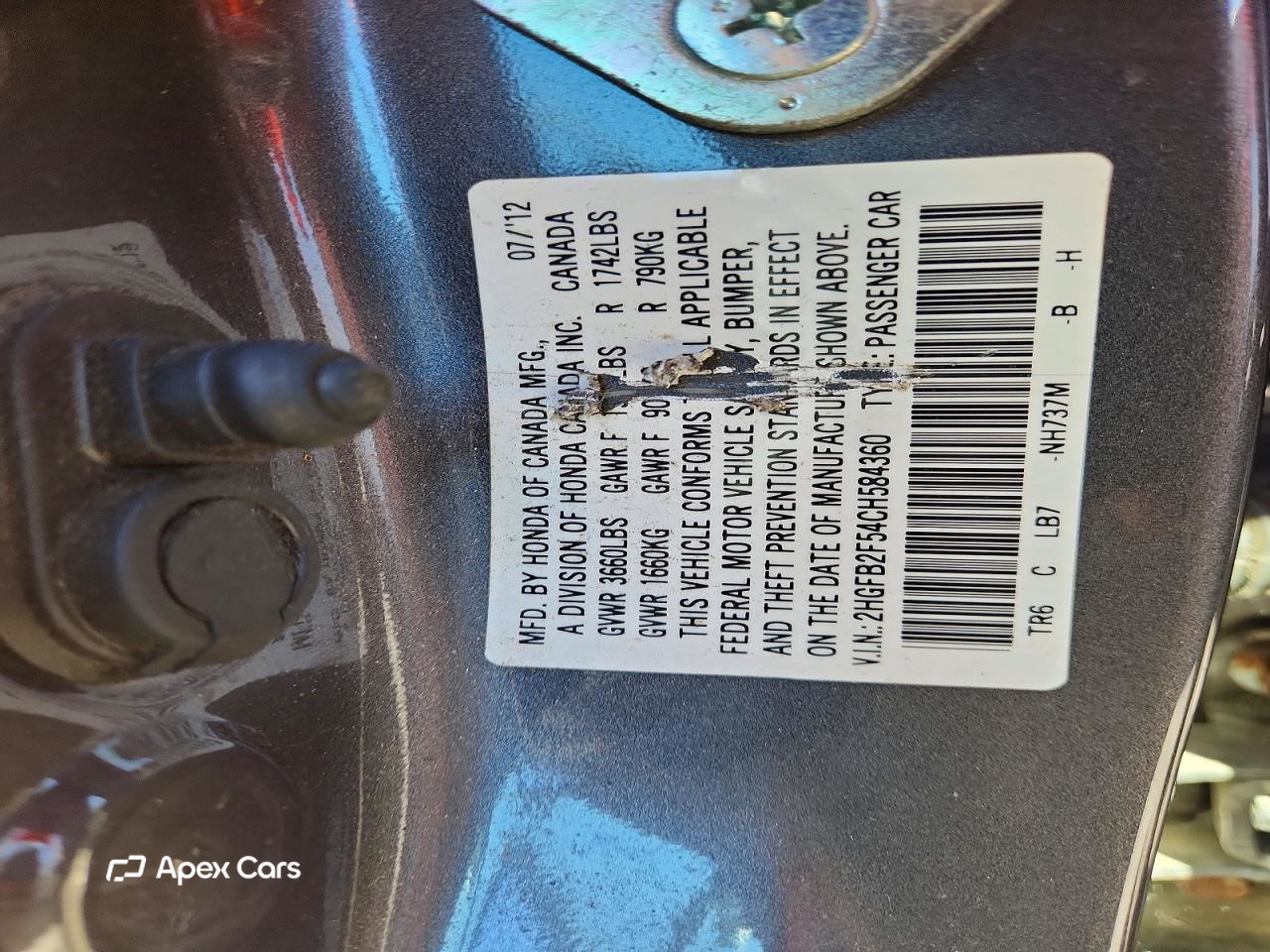 Honda Civic 2012