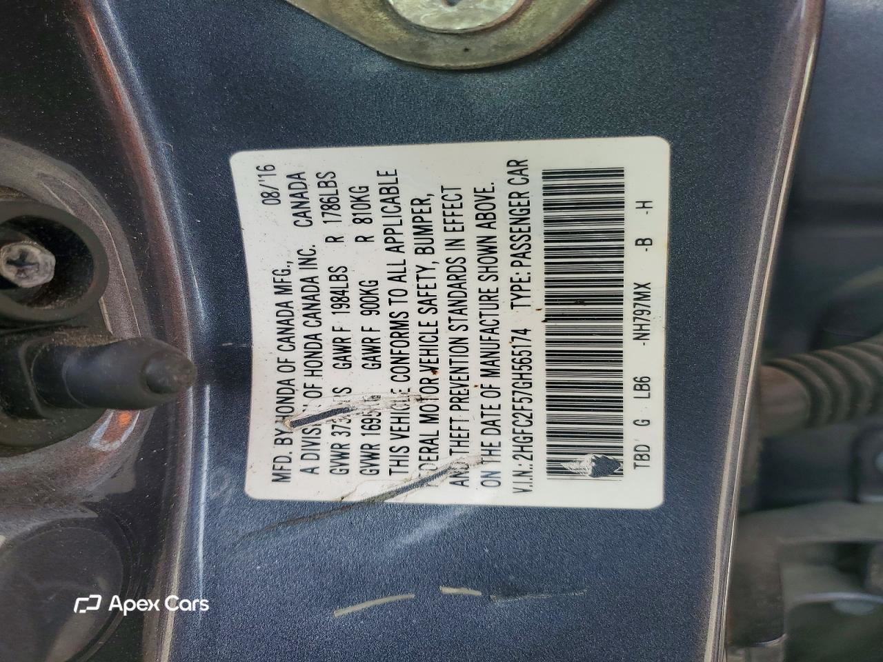 Honda Civic 2016