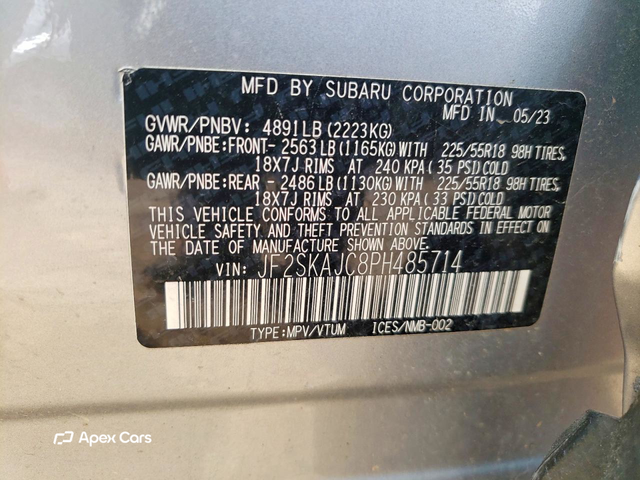 Subaru Forester 2023