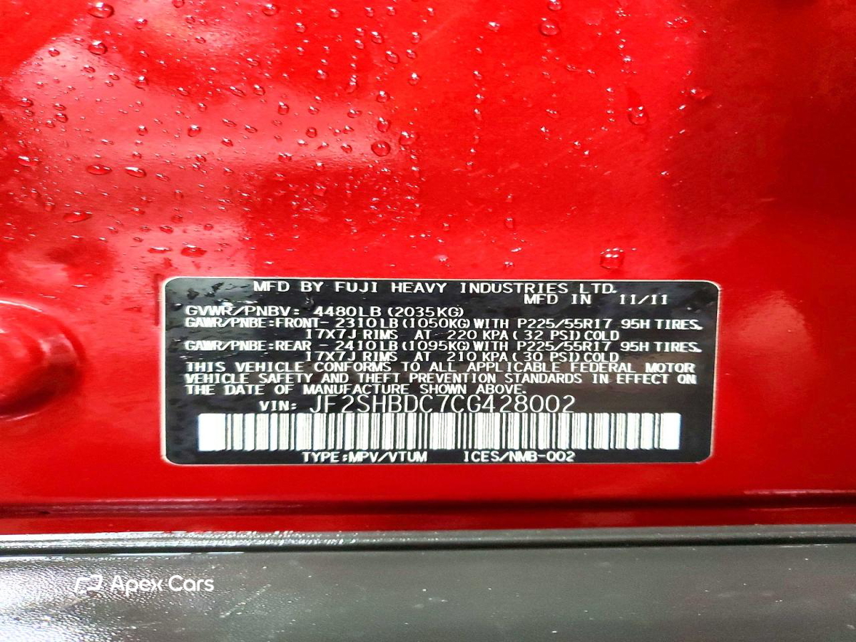 Subaru Forester 2012