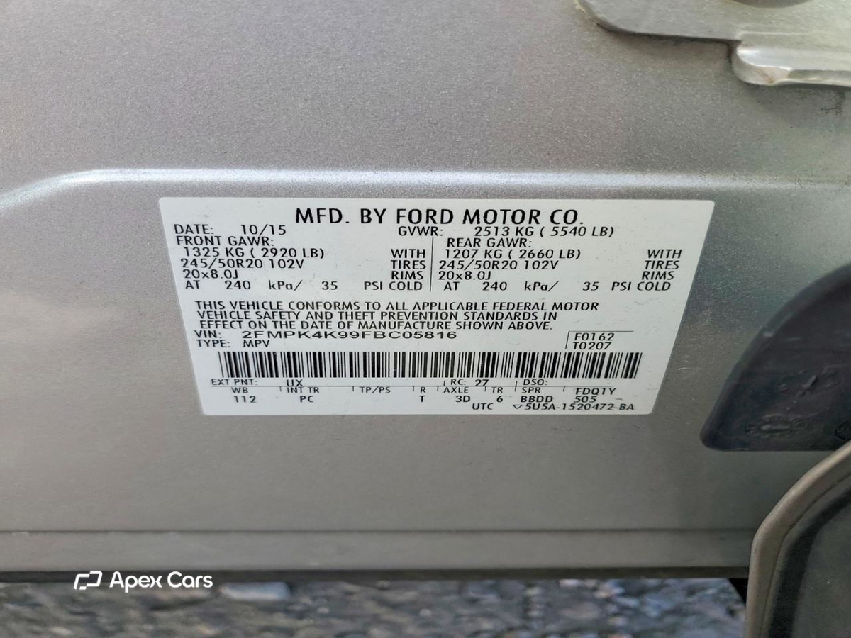 Ford Edge 2015