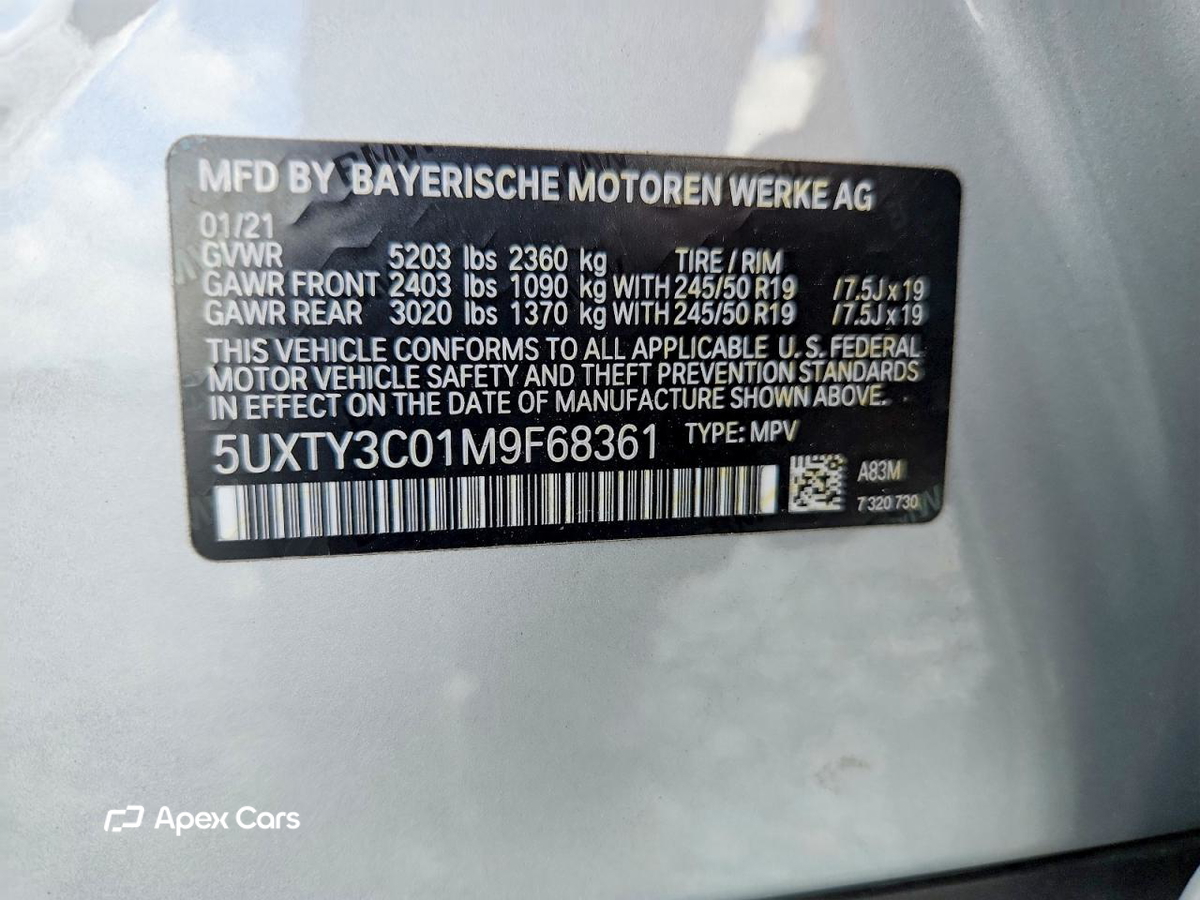 BMW X3 2021