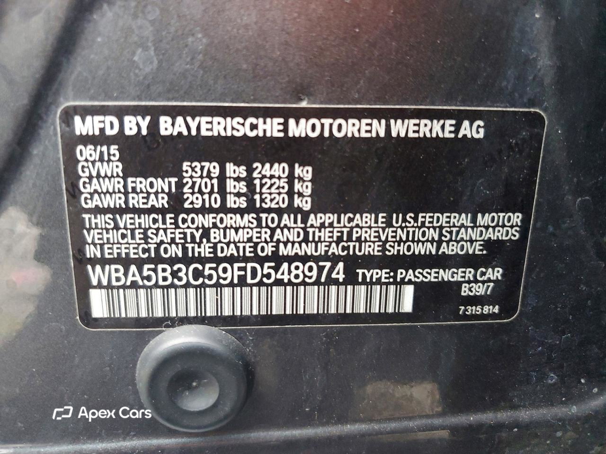 BMW Series 5 2015
