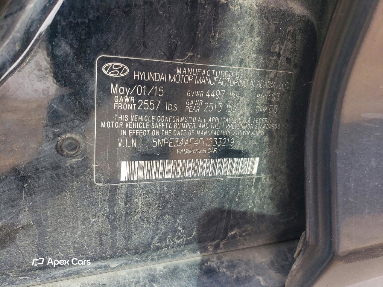 Hyundai Sonata 2015