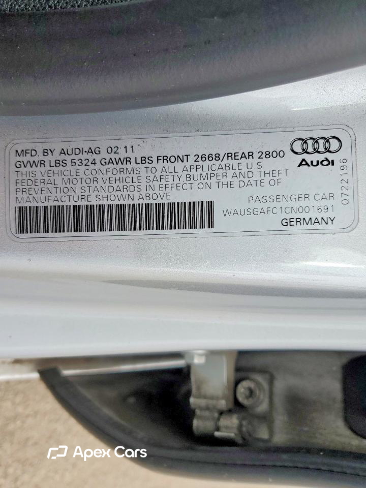 Audi A7 2012