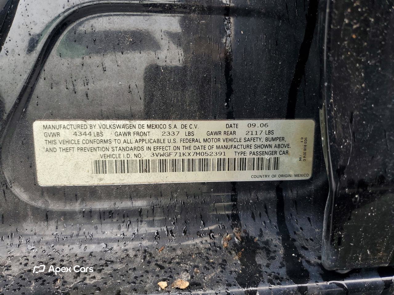 Volkswagen Jetta 2007