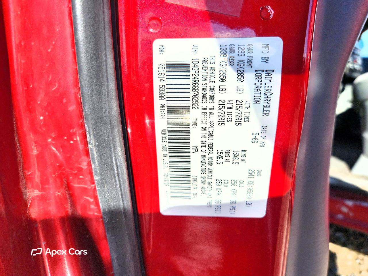 Dodge Caravan 2006