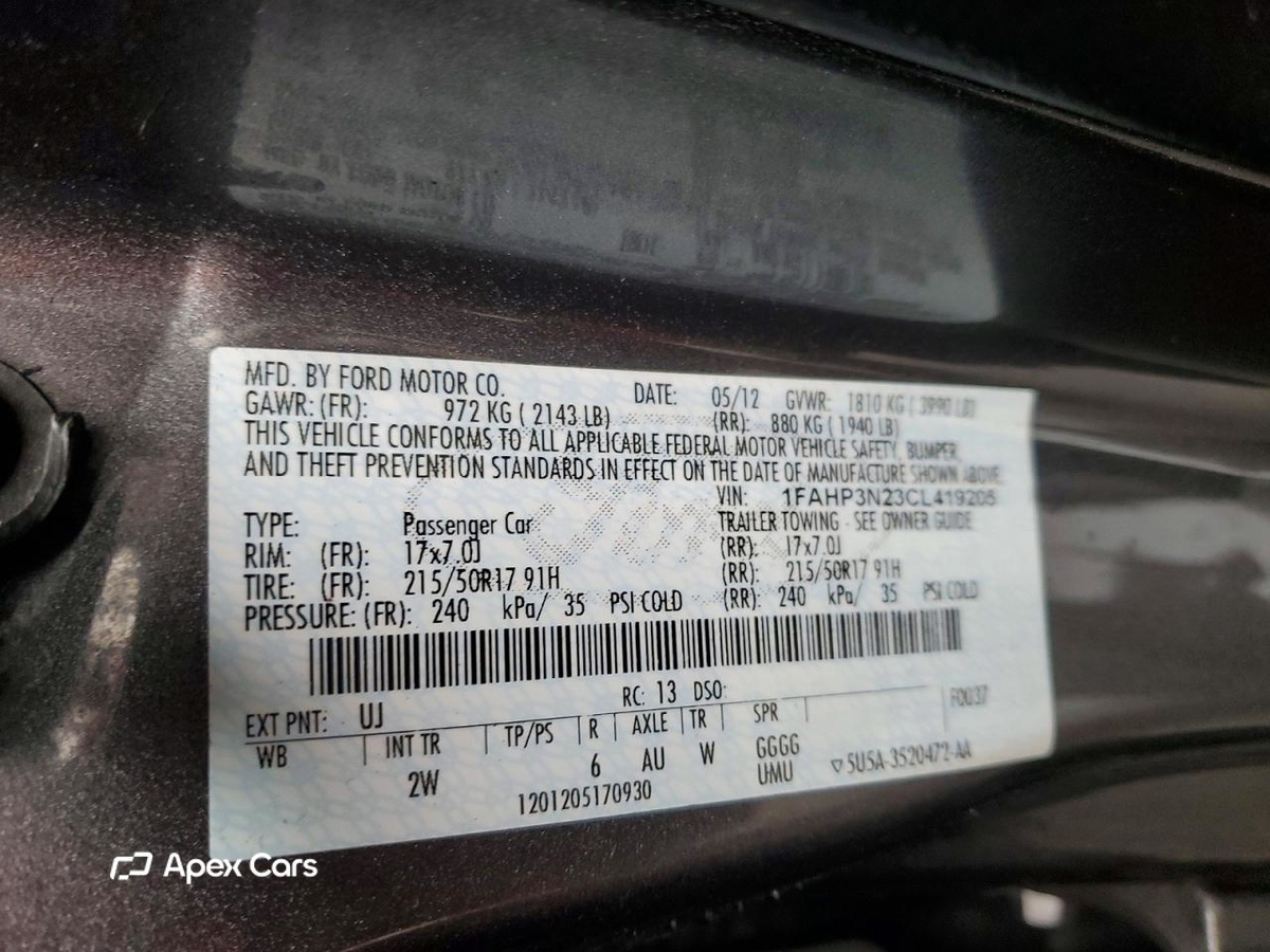 Ford Focus 2012
