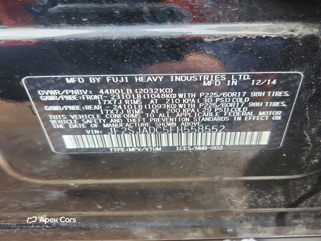 Subaru Forester 2015