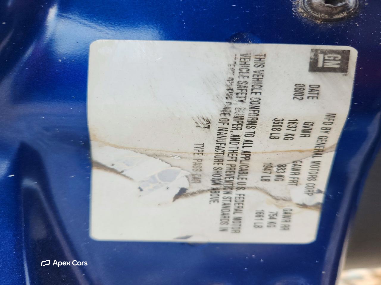 Chevrolet Cavalier 2003