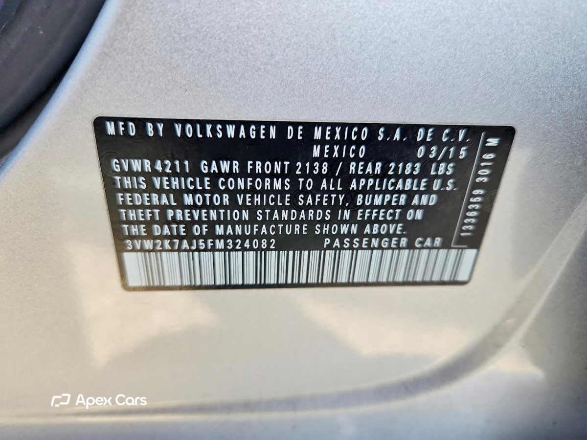 Volkswagen Jetta 2015