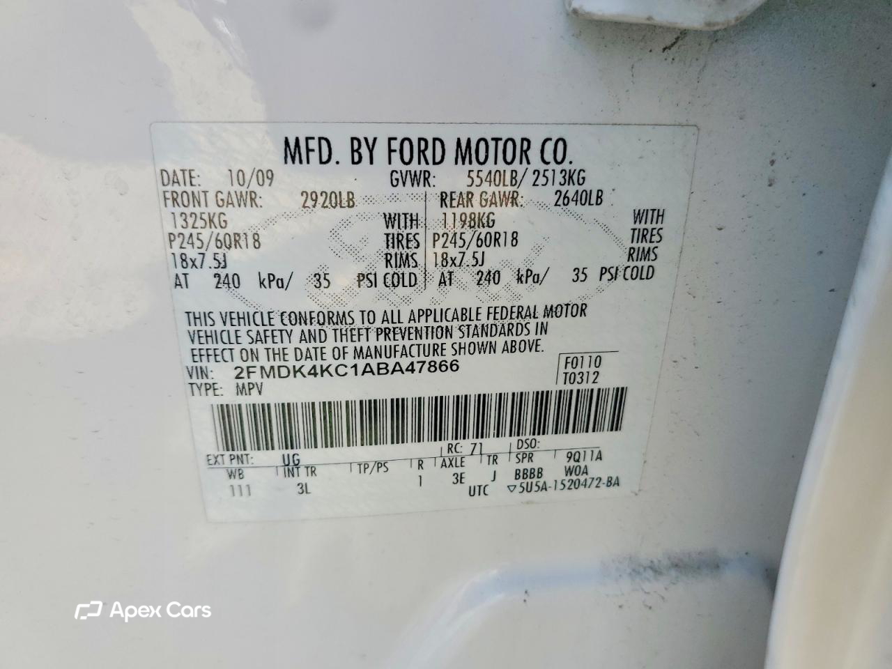 Ford Edge 2010