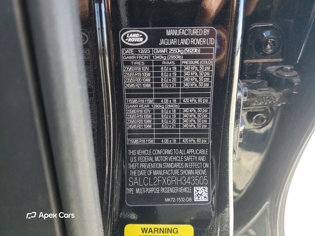 Land Rover Discovery 2024