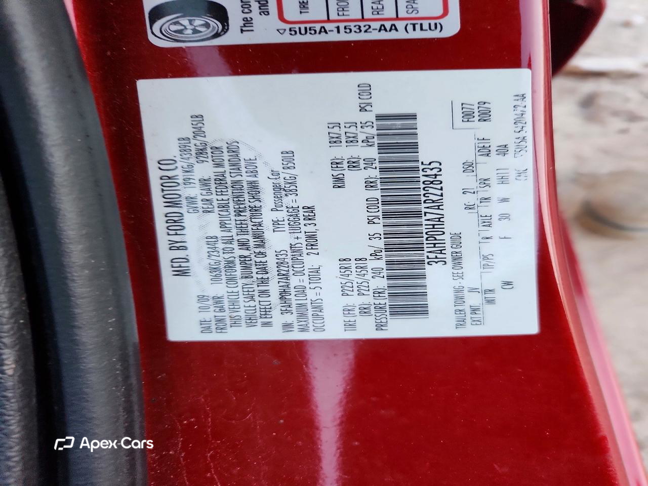 Ford Fusion 2010