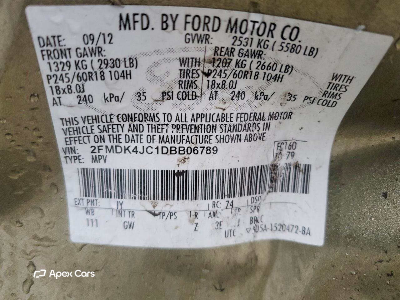 Ford Edge 2013
