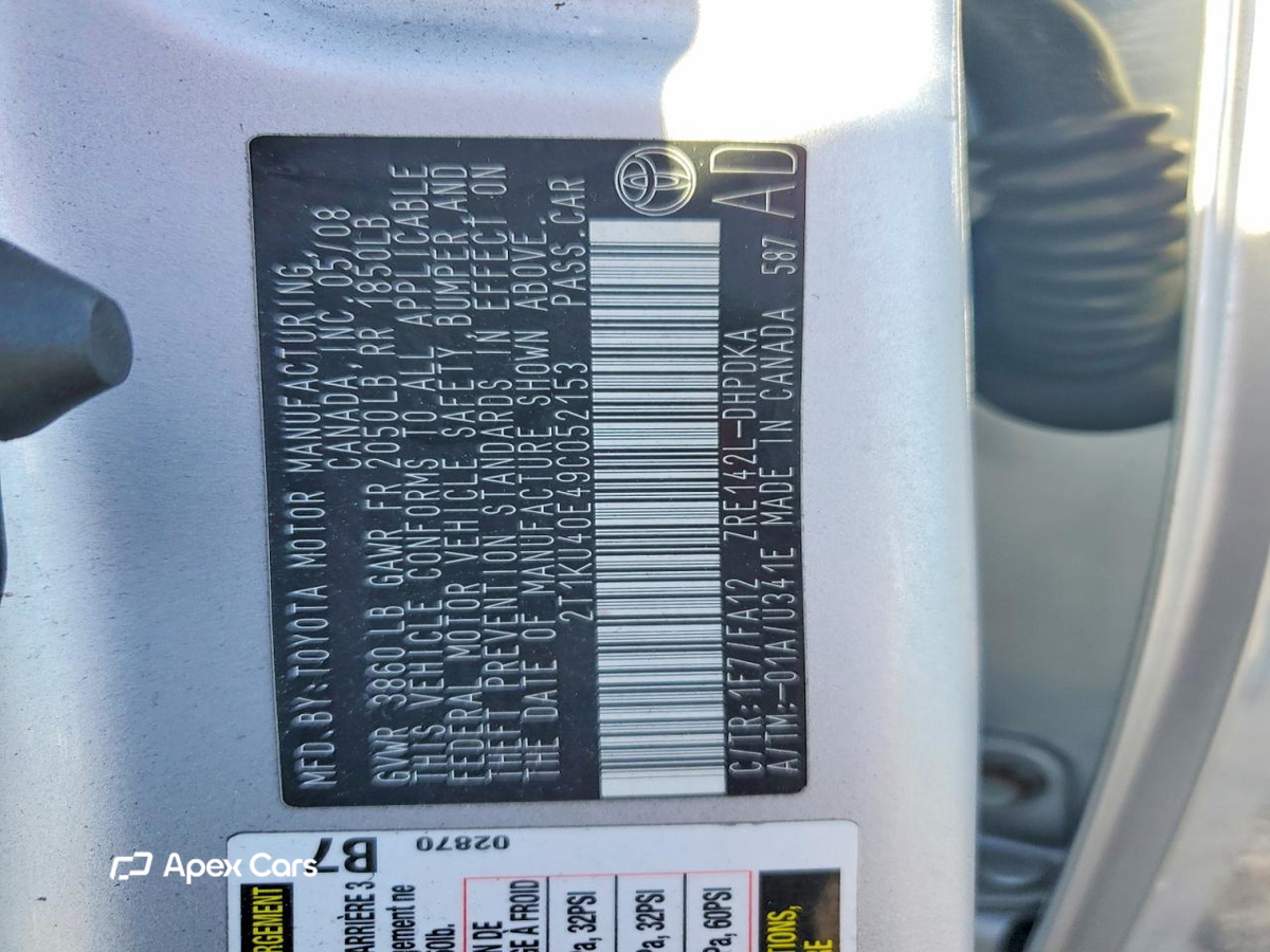 Toyota Matrix 2009