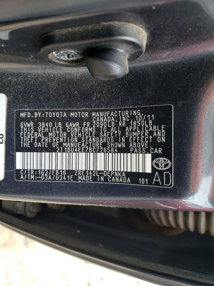 Toyota Corolla 2011