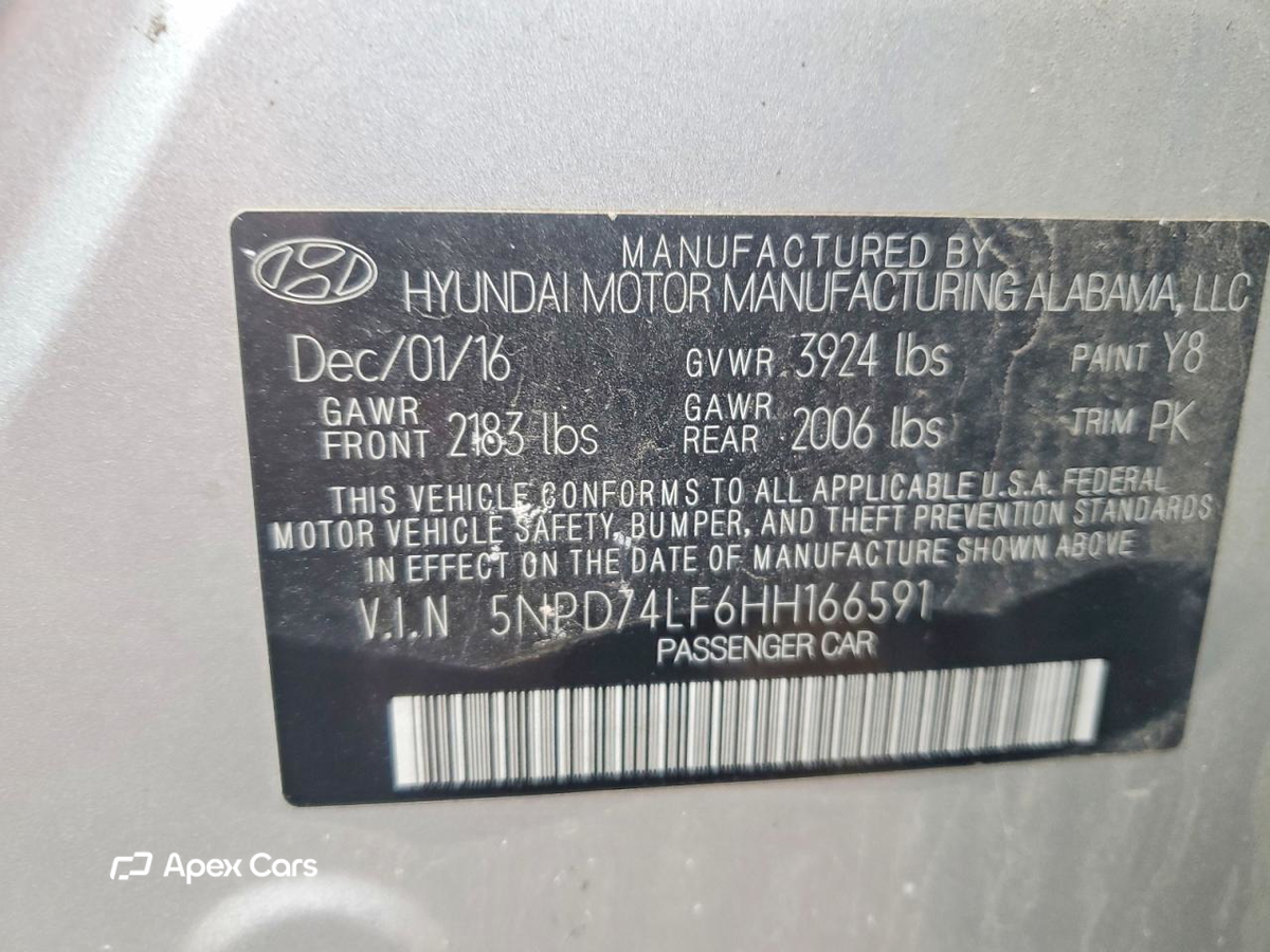 Hyundai Elantra 2017
