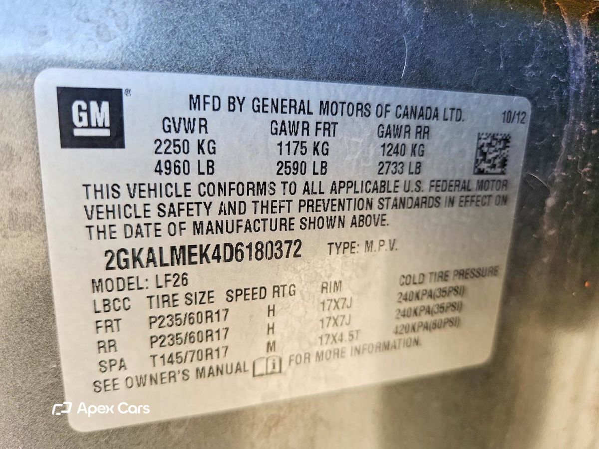 GMC Terrain 2013