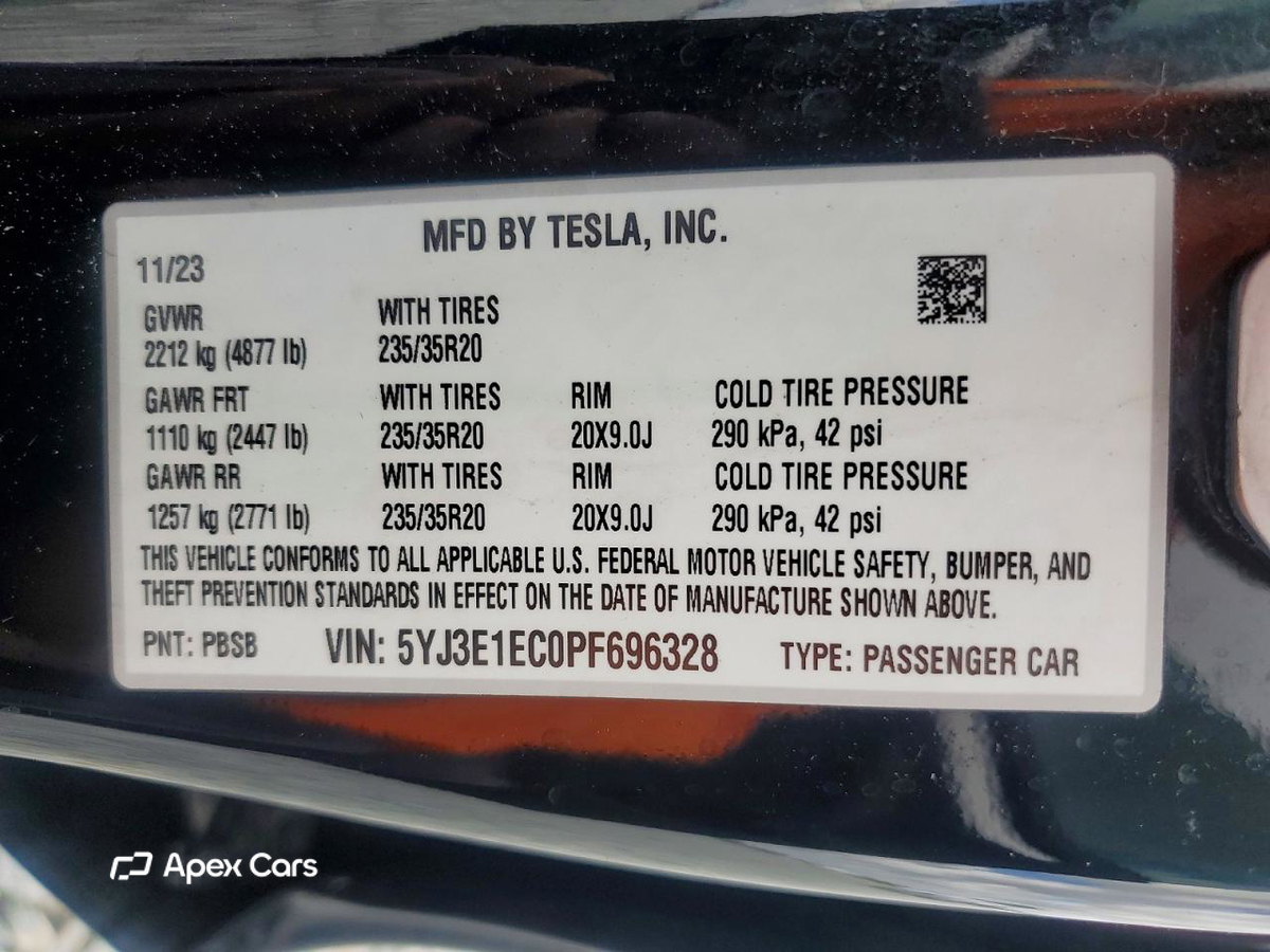 Tesla Model 3 2023