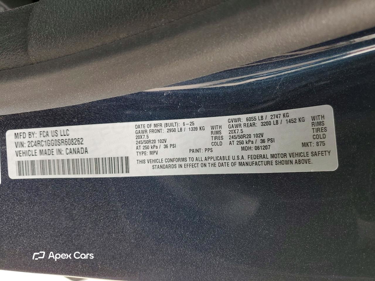 Chrysler Pacifica 2025