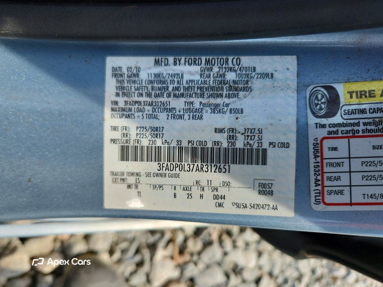 Ford Fusion 2010